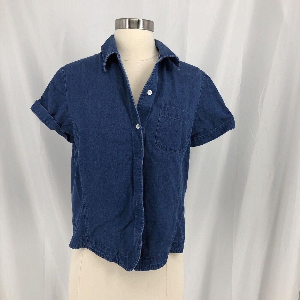 Talbots Women's Blue Blouse